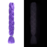 Luminous Fluorescent Chemical Fiber Wig Big Braid - Image 6