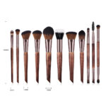 New 11 Makeup Set Tool Loose Powder Eyelash Brush - Image 2