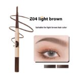Makeup Color Rendering Double Head Extremely Thin Waterproof And Sweat-proof Eyebrow Pencil - Image 8