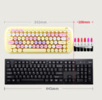 Office Mini Wireless 2.4G Keyboard Mouse Set - Image 7