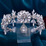 Bridal Headdress Creative Three-dimensional Rhinestone Flower Headband - Image 2