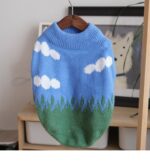 Warm Clouds Crew Neck Pullover Sweater - Image 5