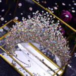 European And American Wedding Dress Big Crown Headdress - Image 7