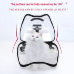 Cat Bag Trolley Case Pet Out Portable With Bubble Box Transparent Space Capsule - Image 3