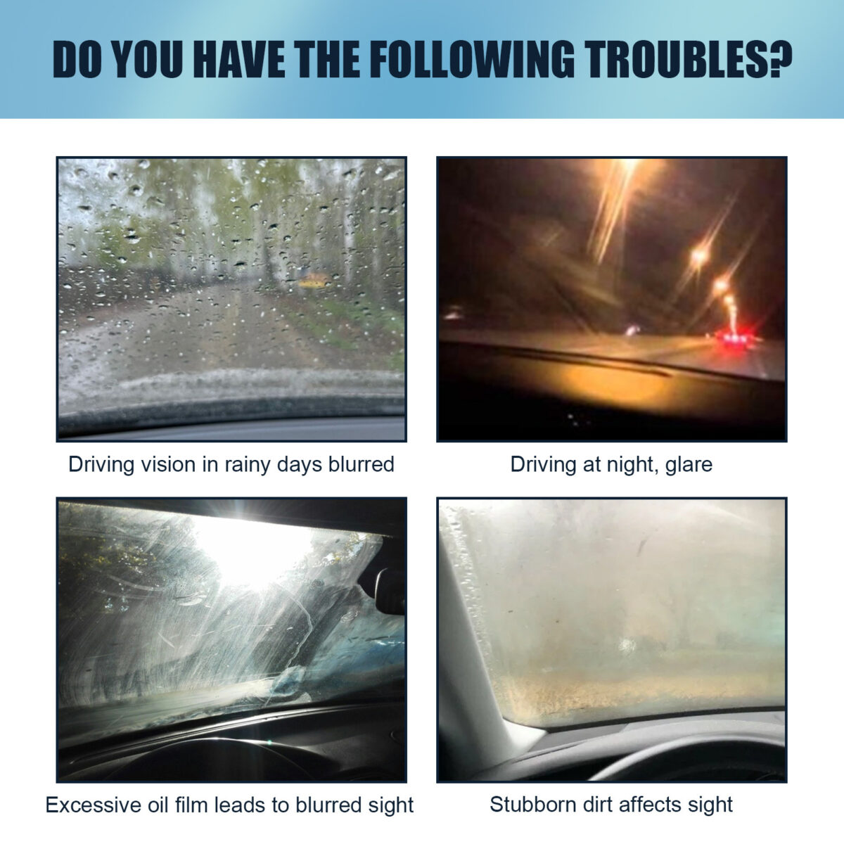 Car Window And Windshield Decontamination Oil Film Remover Paint Repair - Image 3