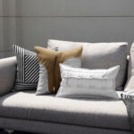 Modern Minimalist Upholstered Living Room Pillows - Image 2