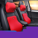 Car Headrest Neck Protector Backrest Car Seat Pillow Lumbar Pillow Memory Foam - Image 6