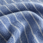 Parent-child Large Rhombus Striped Long-staple Cotton Yarn-dyed Household Towels Bath - Image 4