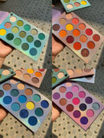 Color Eyeshadow Palette Pearlescent Blue And Green Sequins Europe And America - Image 5