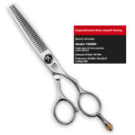 Flat And Tooth Scissors Hair Scissors Thinning Shear Seamless Hair Stylist - Image 8
