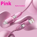 Four-in-one Silicone Fast Charge Data Cable - Image 8