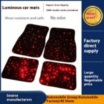 Baby's Breath Shaped Fiber Optic Light Car Foot Mat - Image 2