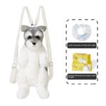 Schnauzer Artificial Dog Backpack Cartoon Puppy Doll - Image 10