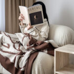 Twilight Garden Daybed Cover Blanket Warm Faux Fleece Casual - Image 3