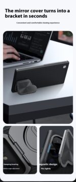 Magnetic Phone Case Lens Bracket Privacy Protective Sleeve - Image 10