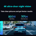 Driving Recorder Line-free 4K Night Vision 360 Panoramic Parking Surveillance - Image 3