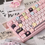 Shugo Chara Key Cap MOA Highly Personalized Theme Five-sided Sublimation Customized PBT Mechanical Keyboard Keycaps Key Cap - Image 2
