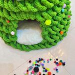 Christmas Tree Cat Nest Handmade Diy Material Package Homemade - Image 3