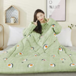 Anti-kick Quilt Casual Office With Sleeves Can Wear Quilt - Image 3