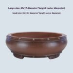 Purple Sand Floor Type Flowerpot Handmade - Image 3