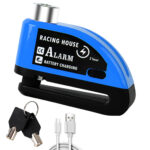 Bicycle Disc Brake Lock Portable Anti-theft Alarm Electric Car Disc Safety Lock Disc - Image 5