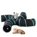 Pet Cat Toy Collapsible Tunnel S-type Four-channel Tent - Image 7