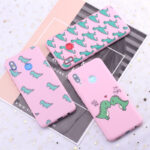 Painted dinosaur phone case - Image 2
