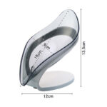 Bathroom Soap Holder Leaf Shape Soap Box Kitchen Dish Storage Box Non-slip Drain Soap Storage Case Container Bathroom Accessorie - Image 3