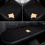 Car Cushion Winter Plush Three-piece Set - Image 9