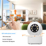 1080p Bluetooth Monitoring HD Home Dual-light Panorama Camera - Image 4