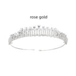 Zircon Light Luxury Crown Bride Wedding - Image 4