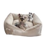Polarizhen New Cotton And Linen Kennel Removable And Washable Pet Maltese Xi Shi Four Seasons Cat Nest Ins - Image 6