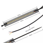 General Motorcycle Front Shock LED Ring Turn Signal - Image 4