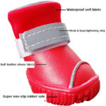 Small Dog Pet Dog Waterproof Rain Boots - Image 6