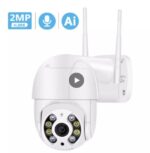 Cross-border new wireless WiFi surveillance camera dual light source AI intelligent monitoring ball machine with cloud storage - Image 2
