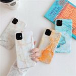 Simple marble pattern phone case