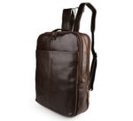 Top layer leather computer backpack - Image 2