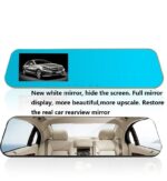 White glass white mirror new driving recorder - Image 4