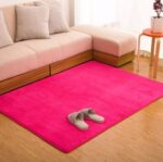 Memory cotton coral velvet carpet Living room bedroom door mats Bathroom kitchen non-slip absorbent carpets - Image 8