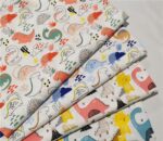 Twill Cartoon Dinosaur Pure Cotton Quilt Sheet Fabric - Image 7