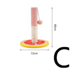 Small Cat Climbing Frame Cat Scratching Ball Sisal Column Resistant To Scratching And Biting - Image 4