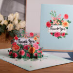 Three-dimensional Greeting Card Hand-carved Paper Blessing Card - Image 5