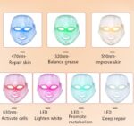 Photon Skin Rejuvenation Instrument Home Colorful Led Mask - Image 5