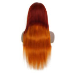 13X4 Front Lace Head Cover Real Hair Wig Transparent Lace - Image 2