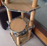 Cat Straw Scratch BoardClimbing Frame - Image 2