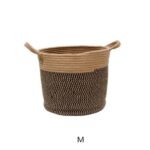 Cotton Linen Storage Laundry Basket - Image 4