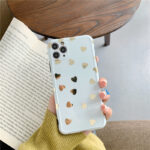 Gold-plated love mobile phone case - Image 4