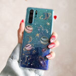 Transparent sequin planet phone case - Image 2