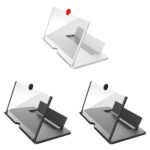 3D Screen Magnifier Signal Booster Mobile Screen Lightweight Foldable Magnifying Glass - Image 9