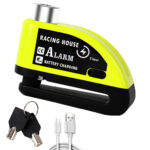 Bicycle Disc Brake Lock Portable Anti-theft Alarm Electric Car Disc Safety Lock Disc - Image 6